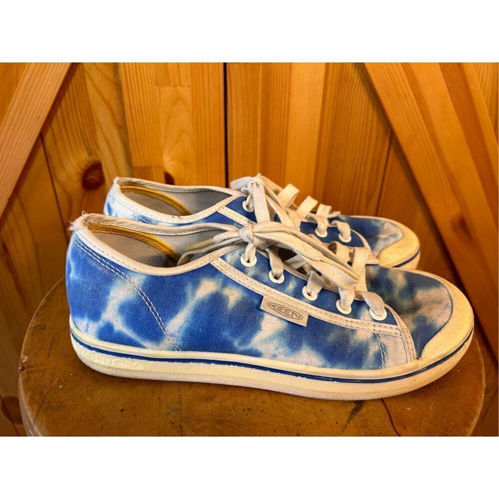 Keen Shoes Women's Size 7 Elsa Light Sneakers 1025292 Blue White